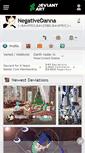 Mobile Screenshot of negativedanna.deviantart.com