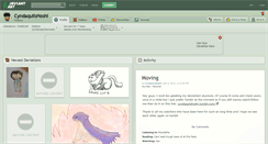 Desktop Screenshot of cyndaquilshoshi.deviantart.com