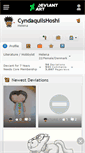 Mobile Screenshot of cyndaquilshoshi.deviantart.com