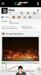 Mobile Screenshot of eilee.deviantart.com