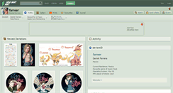 Desktop Screenshot of farreer.deviantart.com