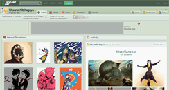 Desktop Screenshot of kitsune-kit-kaguya.deviantart.com