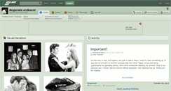 Desktop Screenshot of desperate-endeavor.deviantart.com