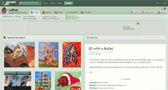 Desktop Screenshot of lareal.deviantart.com