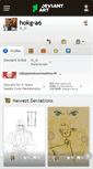 Mobile Screenshot of hokg-a6.deviantart.com
