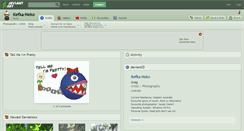 Desktop Screenshot of kefka-neko.deviantart.com
