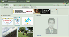 Desktop Screenshot of msnsam.deviantart.com