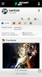 Mobile Screenshot of luanbest.deviantart.com