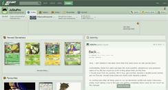 Desktop Screenshot of justupro.deviantart.com