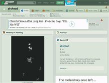 Tablet Screenshot of airohead.deviantart.com