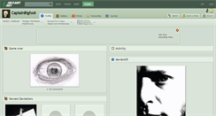 Desktop Screenshot of captainbigfoot.deviantart.com