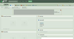 Desktop Screenshot of cakrine.deviantart.com