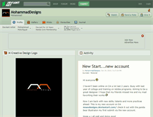 Tablet Screenshot of mohammaddesigns.deviantart.com