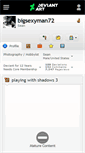 Mobile Screenshot of bigsexyman72.deviantart.com