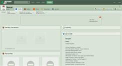 Desktop Screenshot of fencer.deviantart.com