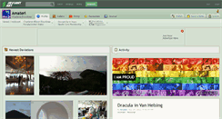 Desktop Screenshot of amateri.deviantart.com