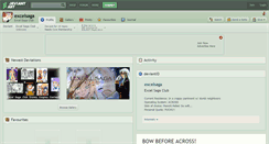 Desktop Screenshot of excelsaga.deviantart.com