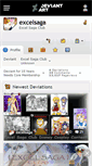 Mobile Screenshot of excelsaga.deviantart.com