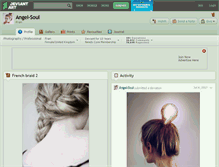 Tablet Screenshot of angel-soul.deviantart.com