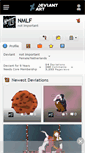 Mobile Screenshot of nmlf.deviantart.com