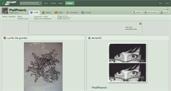 Desktop Screenshot of phailpheonix.deviantart.com