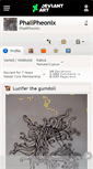 Mobile Screenshot of phailpheonix.deviantart.com