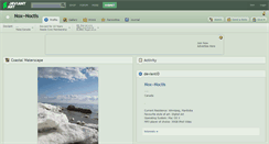 Desktop Screenshot of nox--noctis.deviantart.com