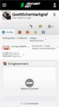 Mobile Screenshot of goettlichermarkgraf.deviantart.com