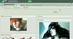 Desktop Screenshot of melancholy-poison.deviantart.com