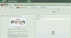 Desktop Screenshot of geckup.deviantart.com