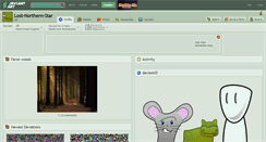 Desktop Screenshot of lost-northern-star.deviantart.com
