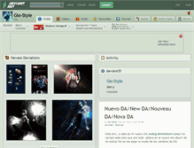 Tablet Screenshot of gio-style.deviantart.com