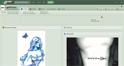 Desktop Screenshot of gothictutu.deviantart.com
