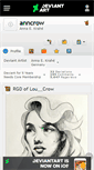 Mobile Screenshot of anncrow.deviantart.com