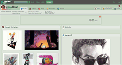 Desktop Screenshot of exx-oddman.deviantart.com