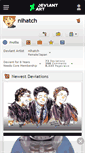 Mobile Screenshot of nihatch.deviantart.com