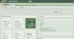 Desktop Screenshot of laurel-li.deviantart.com