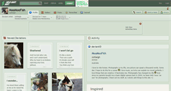 Desktop Screenshot of moomoofish.deviantart.com