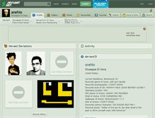 Tablet Screenshot of anehlo.deviantart.com