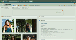 Desktop Screenshot of lirial-grace.deviantart.com