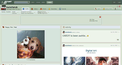 Desktop Screenshot of kurocherub.deviantart.com