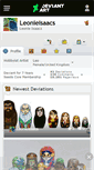 Mobile Screenshot of leonieisaacs.deviantart.com