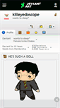 Mobile Screenshot of killeyedoscope.deviantart.com