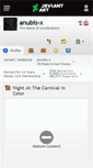 Mobile Screenshot of anubis-x.deviantart.com