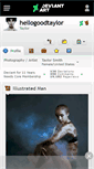 Mobile Screenshot of hellogoodtaylor.deviantart.com