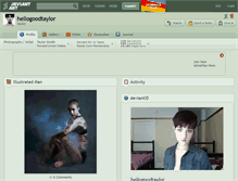 Tablet Screenshot of hellogoodtaylor.deviantart.com