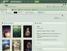 Tablet Screenshot of ffey.deviantart.com