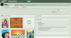 Desktop Screenshot of kenkai.deviantart.com