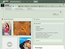 Tablet Screenshot of kenkai.deviantart.com