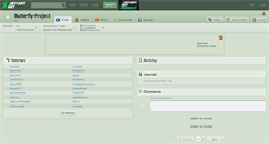 Desktop Screenshot of butterfly-project.deviantart.com